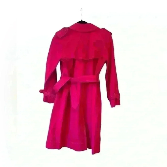 Marc Jacob’s Women’s Red Trench Coat. Size 2. - Picture 4 of 10